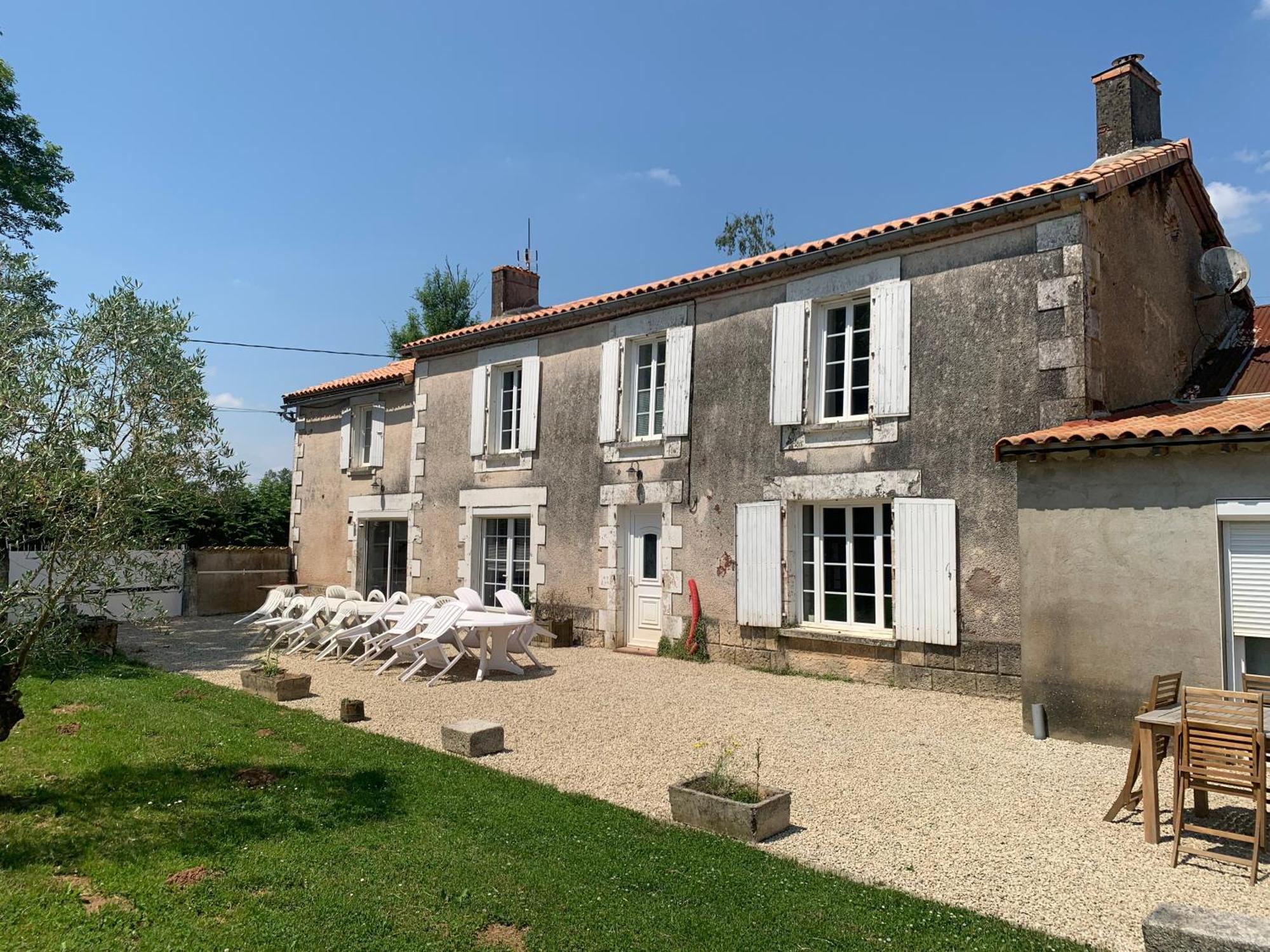 Une Chambre Au Calme En Gatine Deux-Sevrienne Vouhe  Extérieur photo